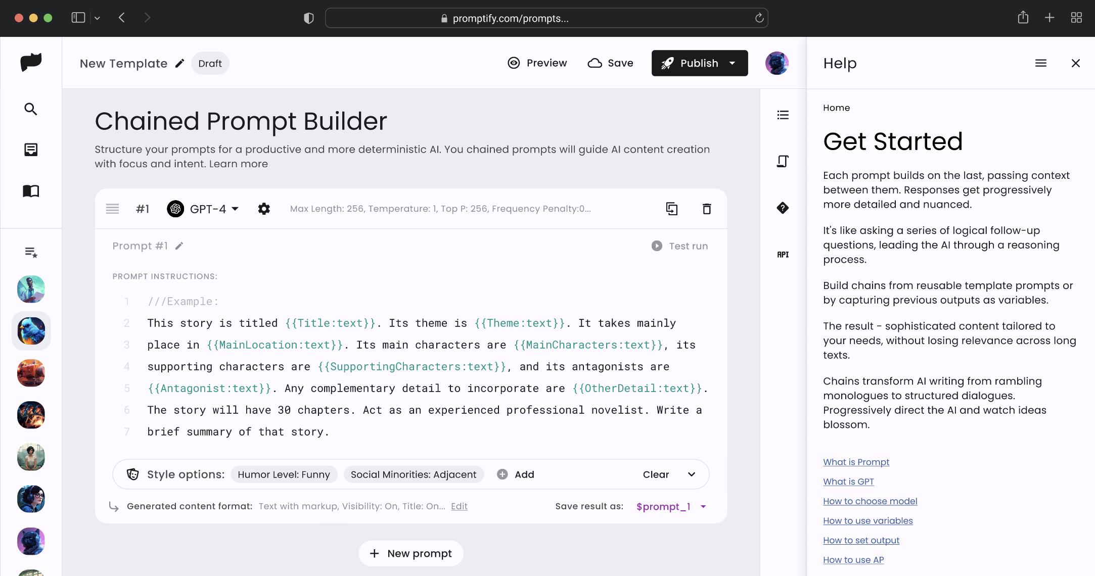 Promptify gallery image