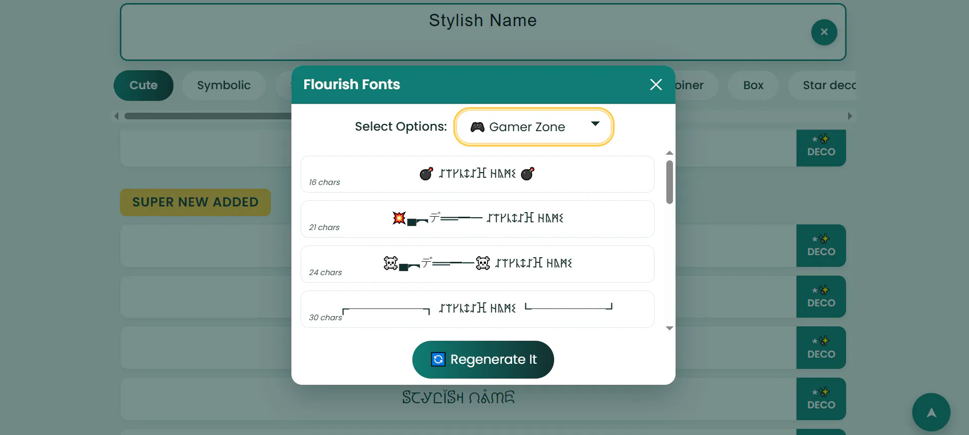 Stylish Name gallery image