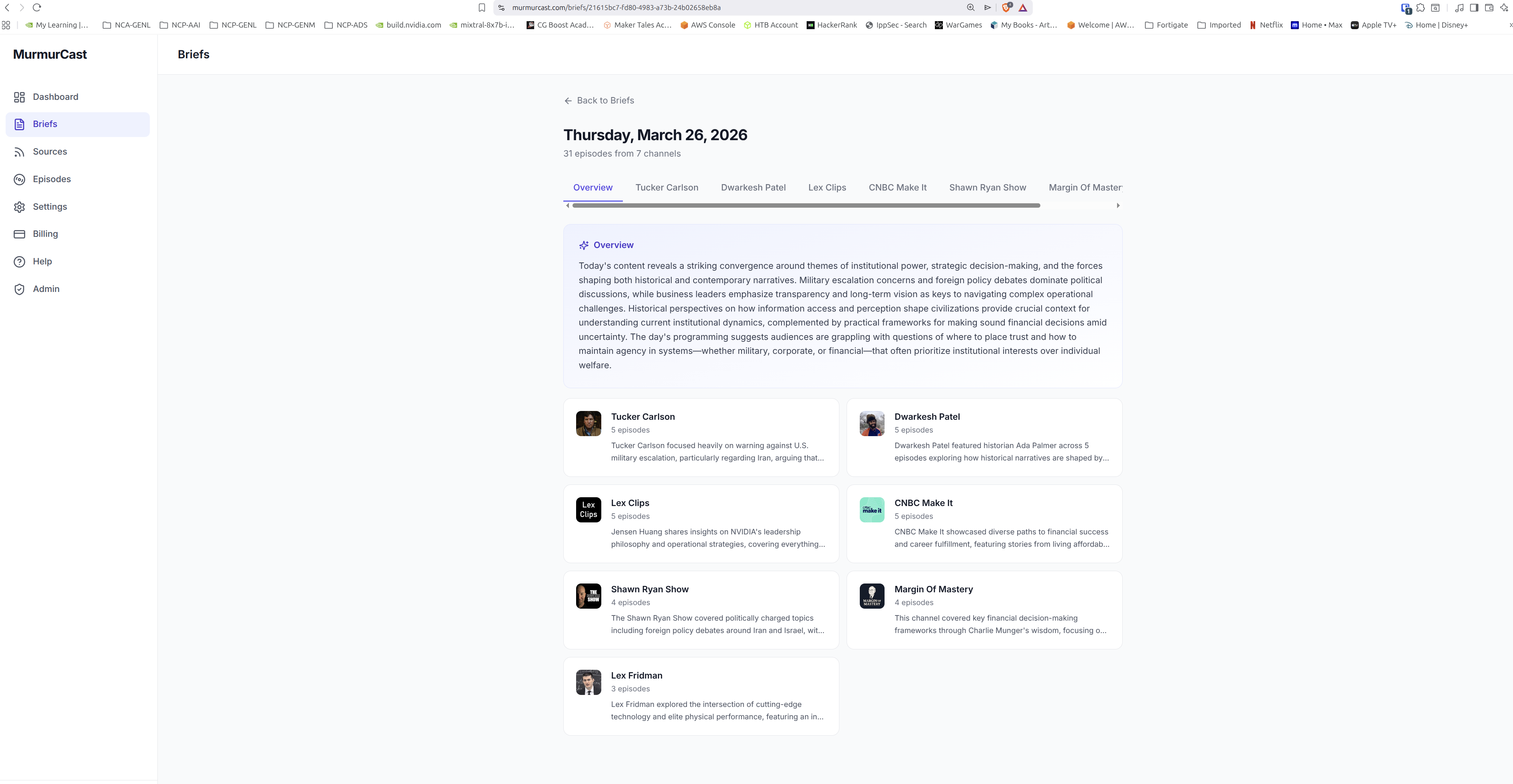 MurmurCast gallery image
