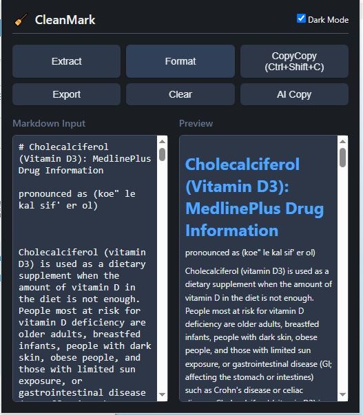 CleanMark media 8
