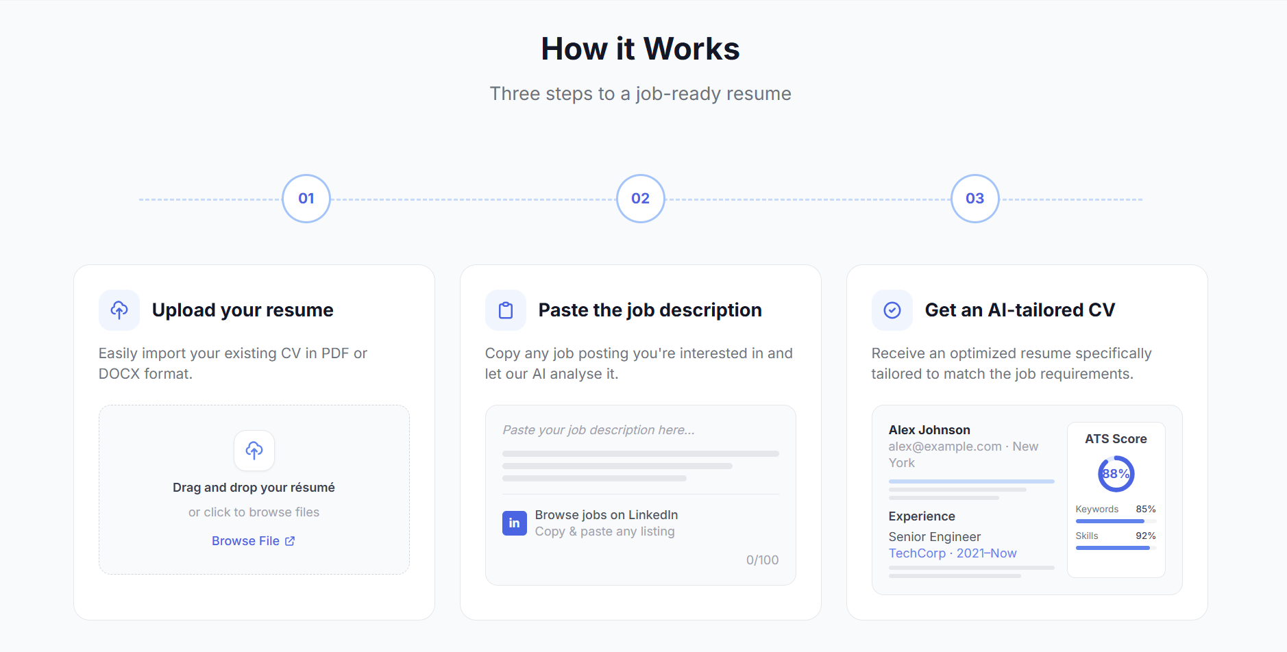 ImprovedCV: Optimize your CV for any job gallery image