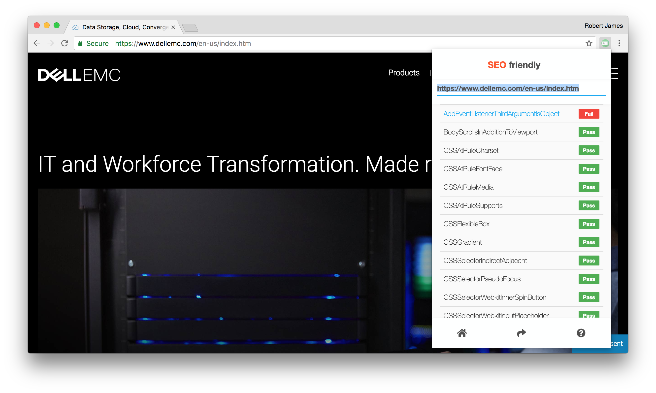 Technical SEO Audit Tool - Chrome gallery image