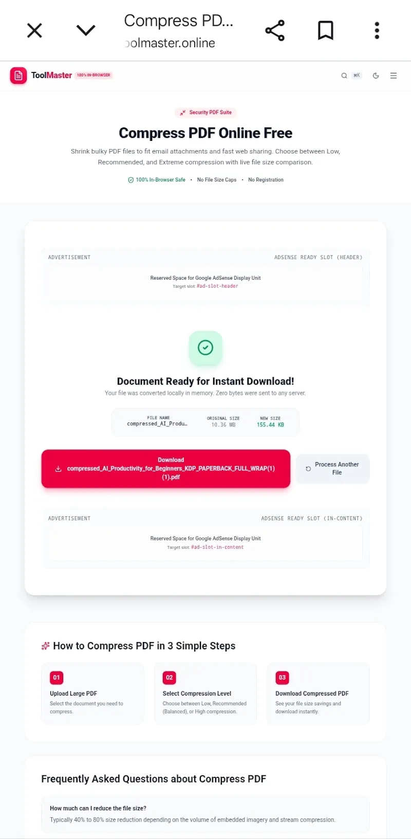 ToolMaster screenshot 1