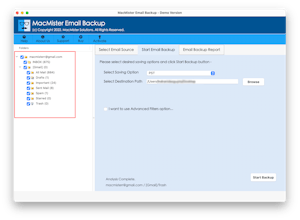 MacMister Email Backup for Mac Tool gallery image