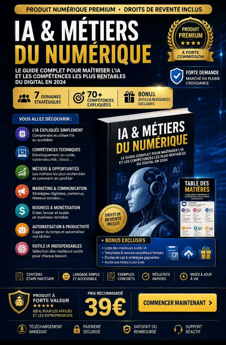 Guide des Métiers du Numérique screenshot