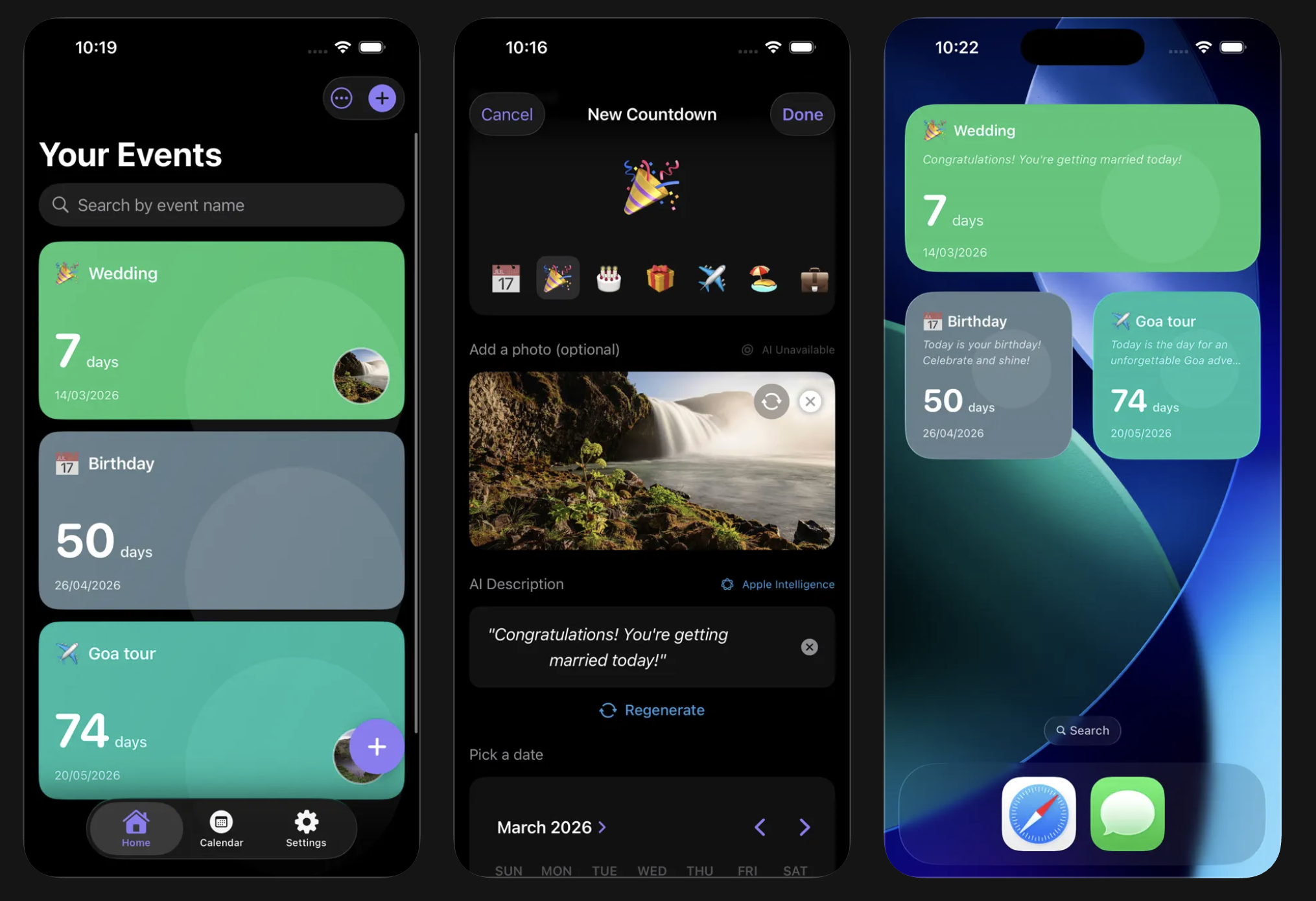 CountPal: Countdown Widget & Counter gallery image