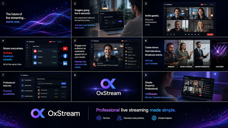 OxStream screenshot 2