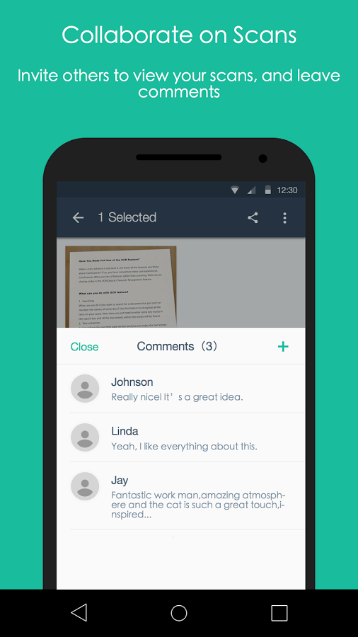 CamScanner gallery image