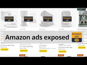 Amazon ads exposed Chrome extension gallery image
