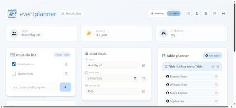 Wedding and Event Planner gallery image