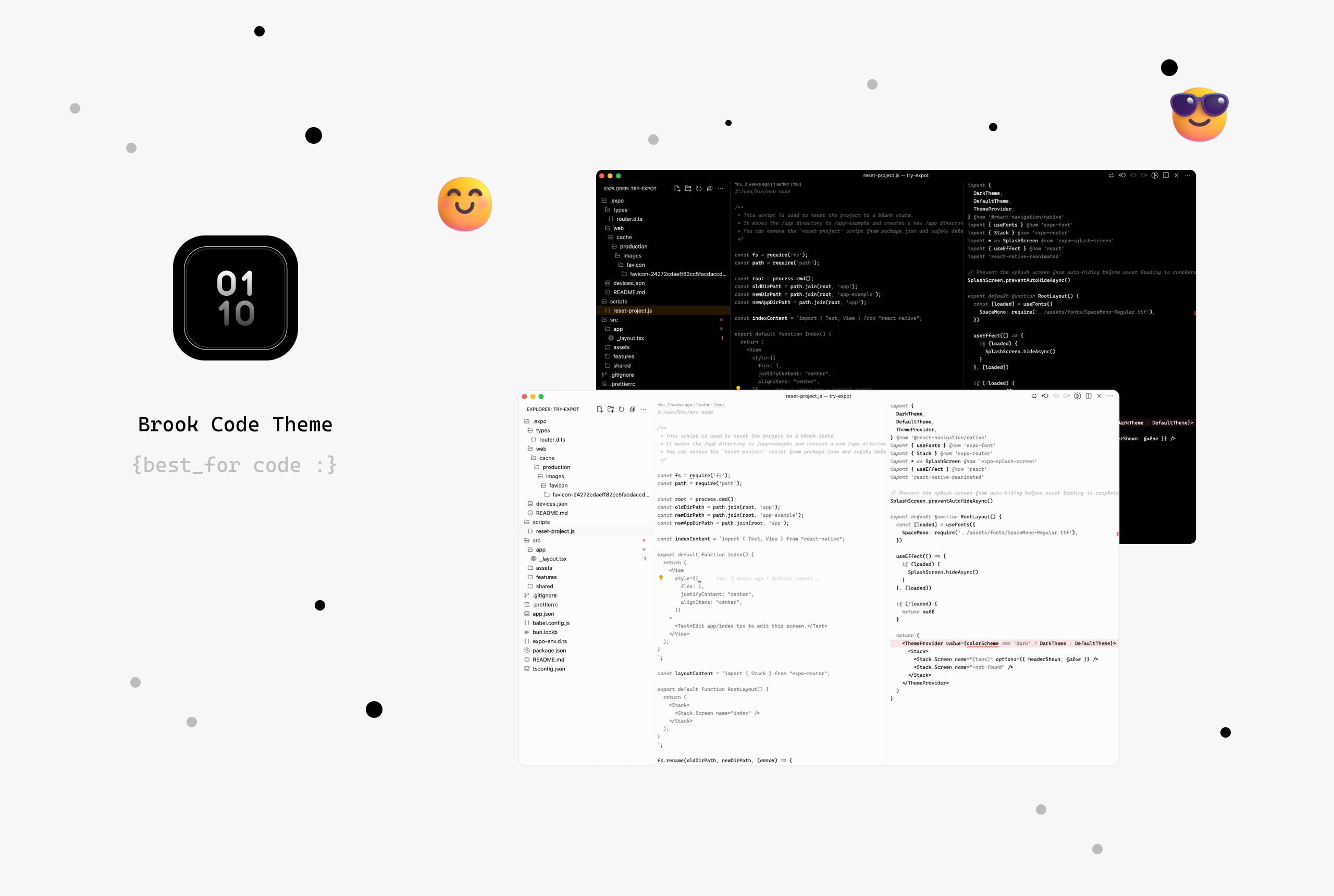 Brook -Code -Thema media 1
