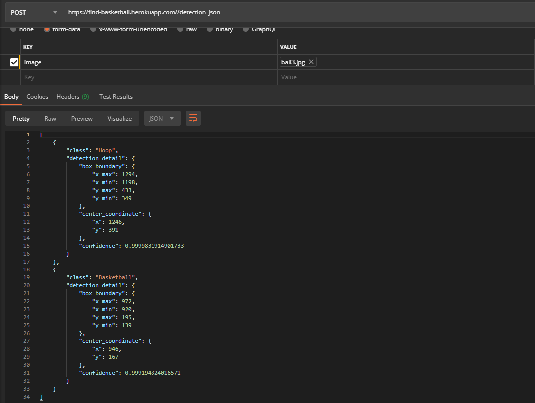 AI Basketball Analysis gallery image