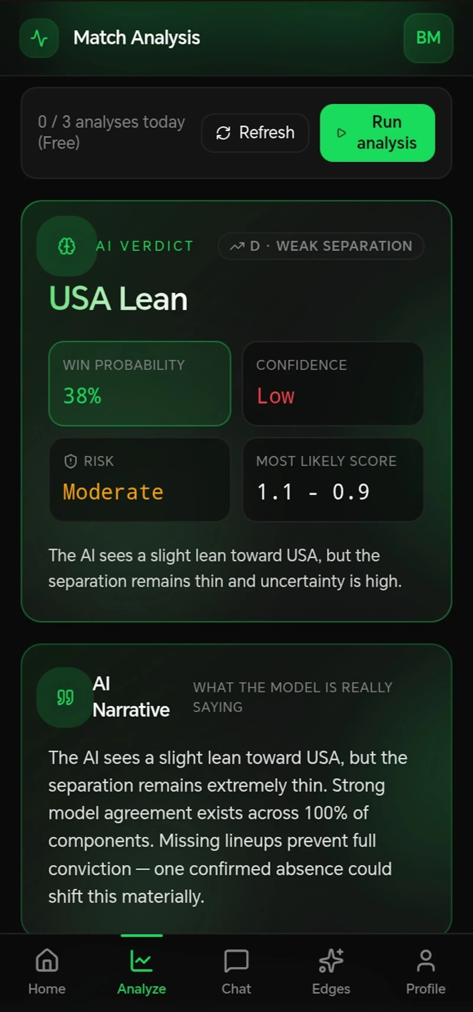 SportMind AI screenshot 3