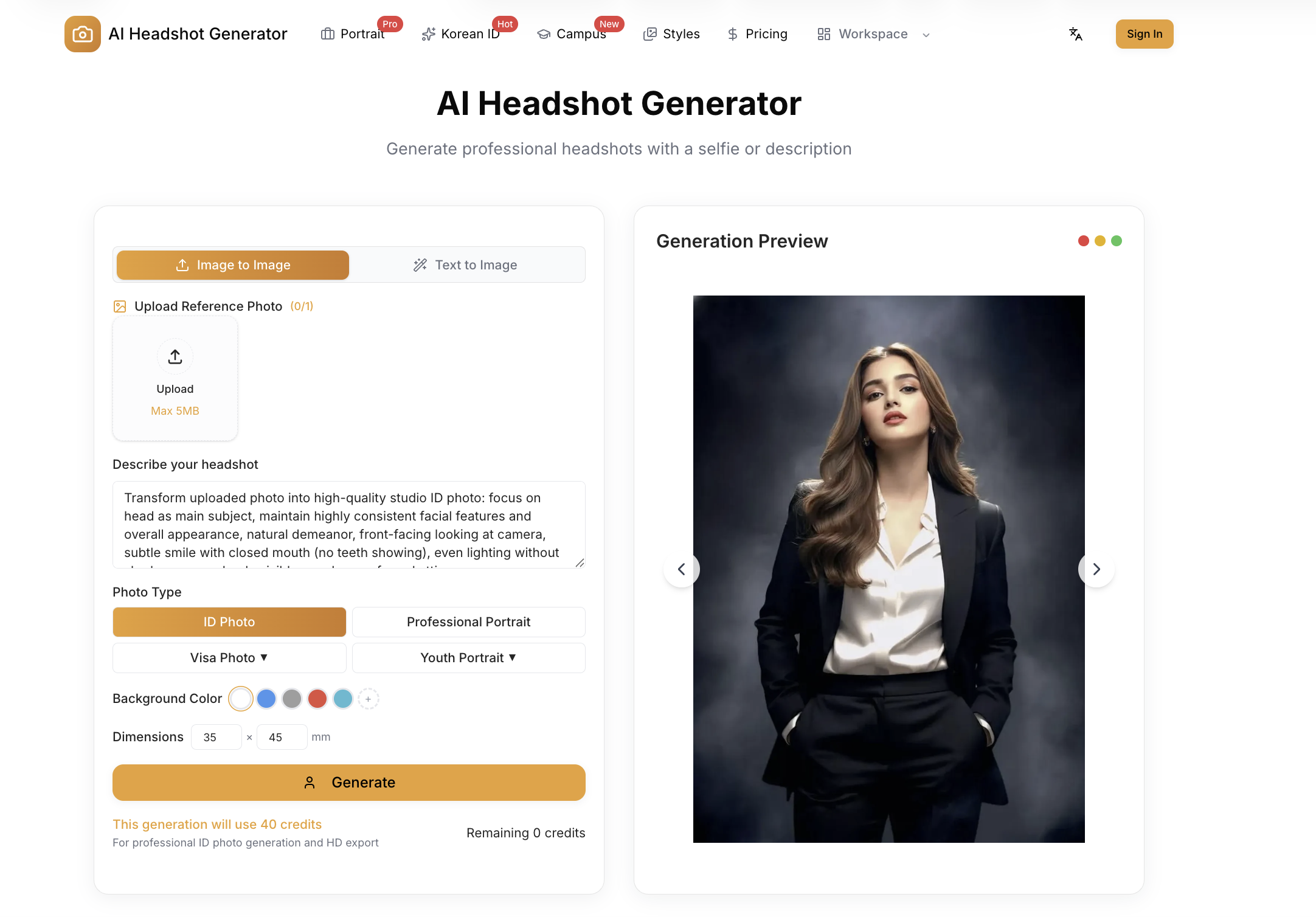 Ai Headshot Generator logo