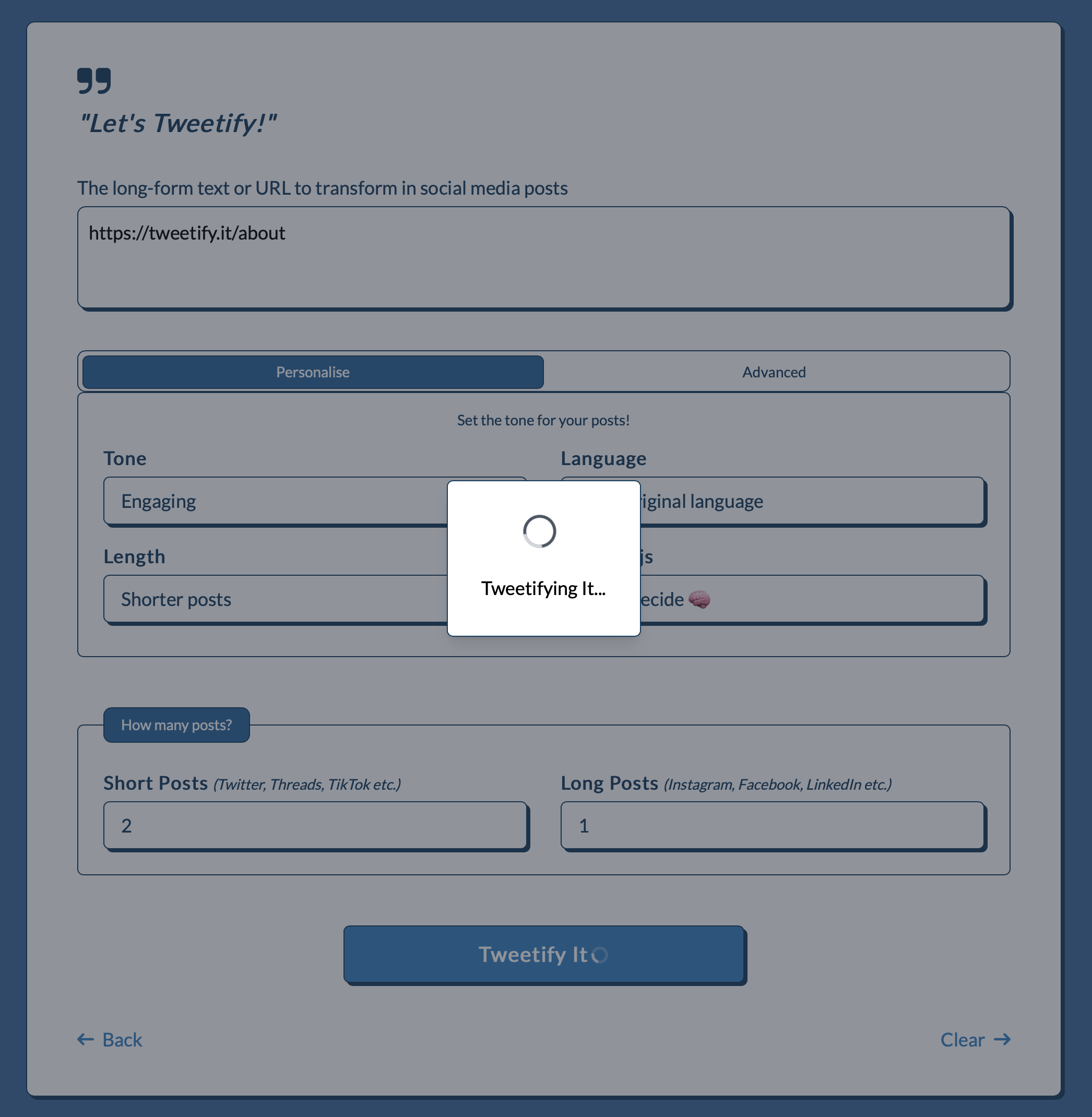 Tweetify It gallery image