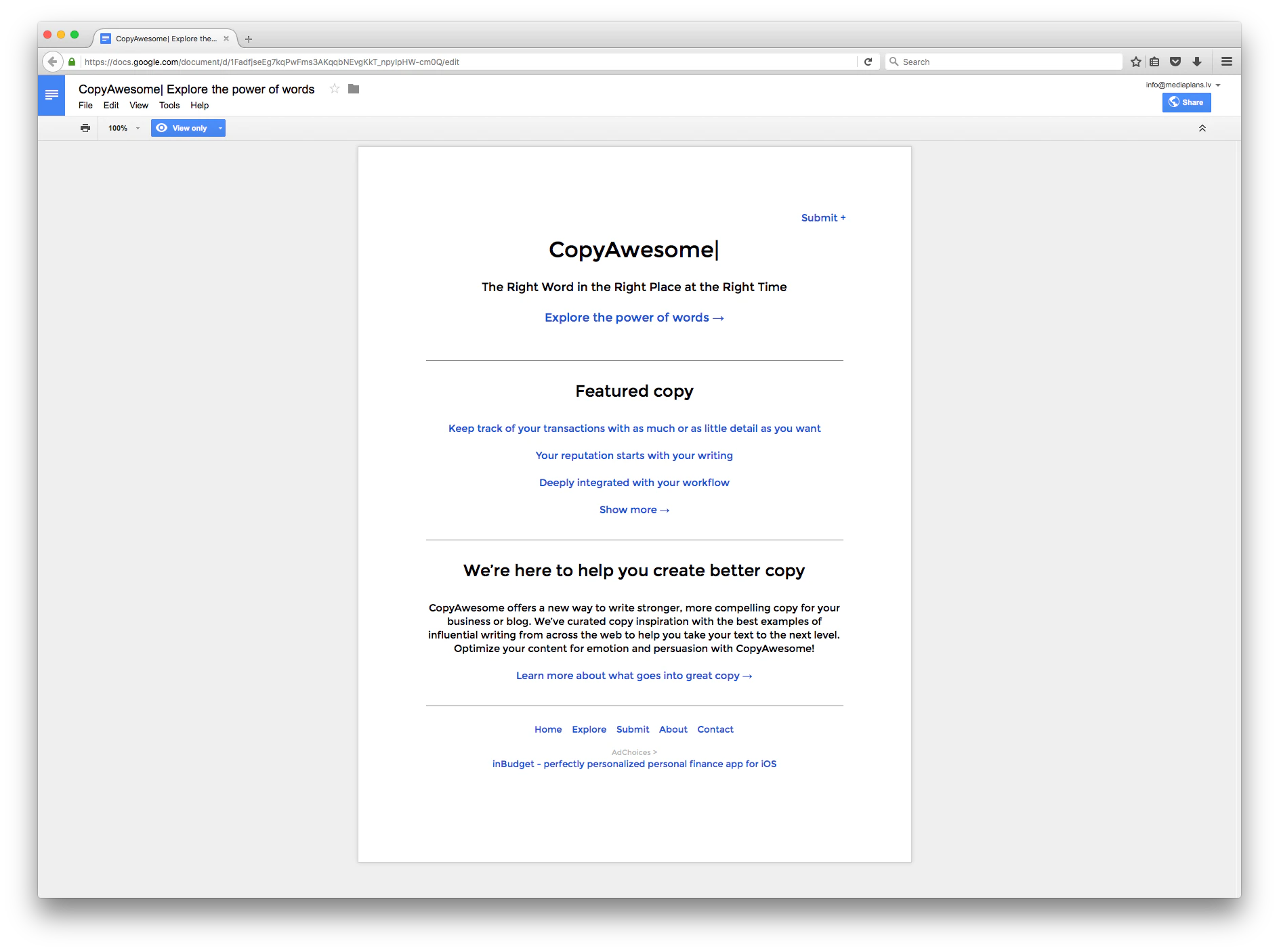 CopyAwesome