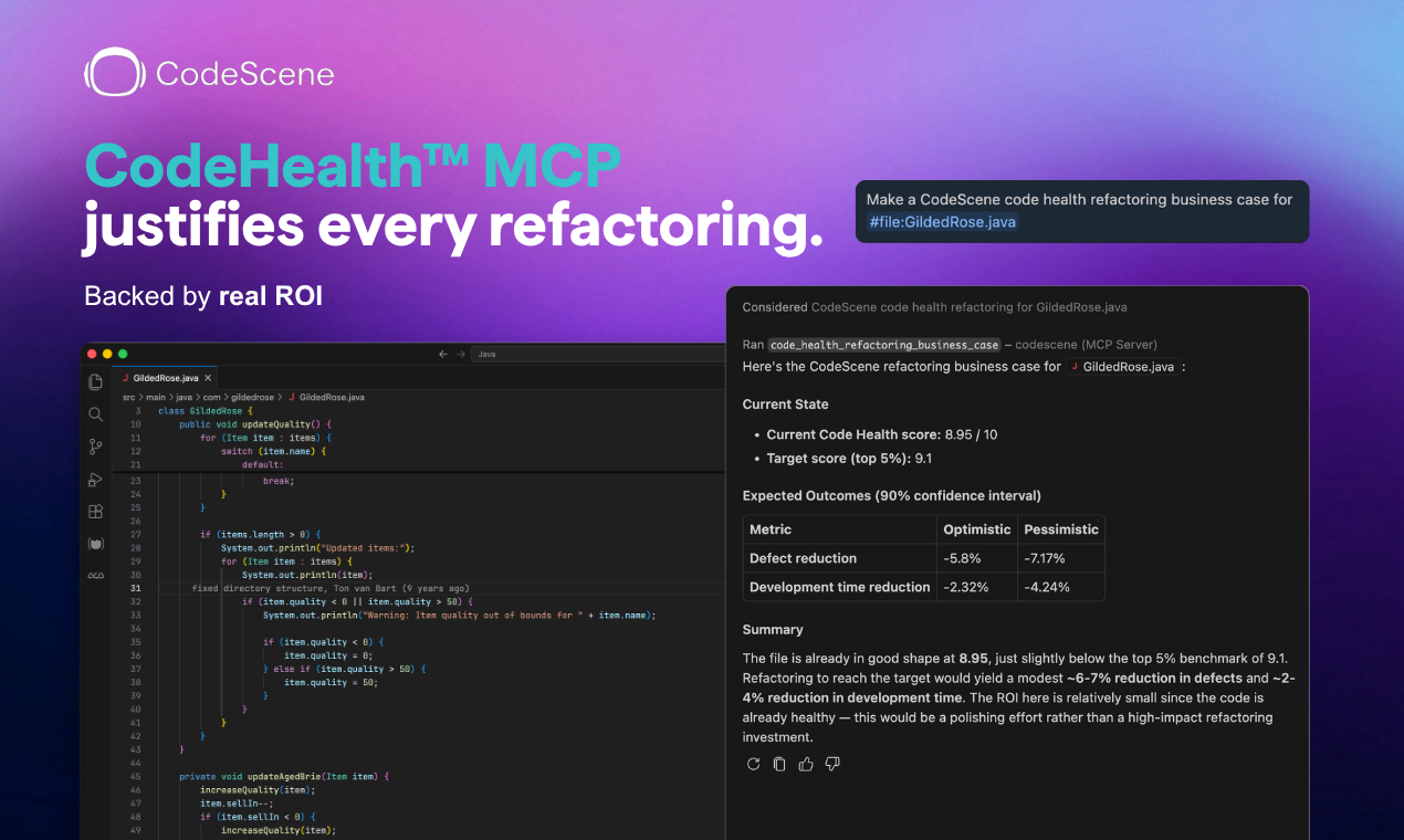 CodeScene: CodeHealth MCP Server gallery image