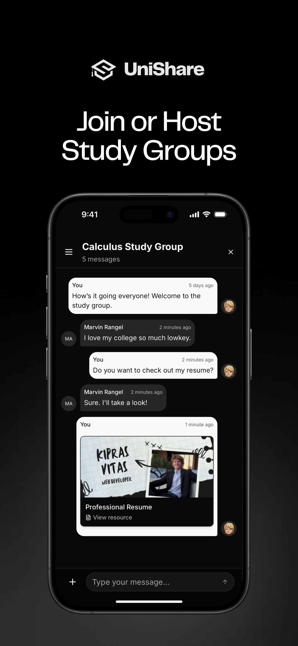 Nunsare - Plataforma de intercambio de recursos académicos media 4