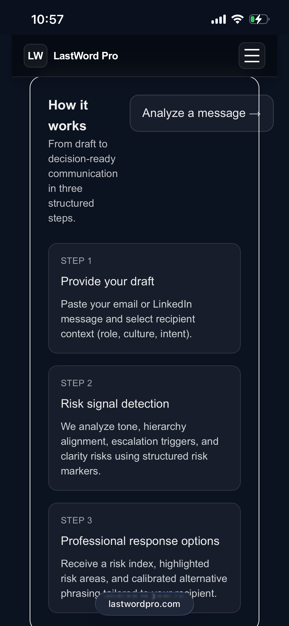 LastWord Pro - Screenshot 5 showing product features and functionality