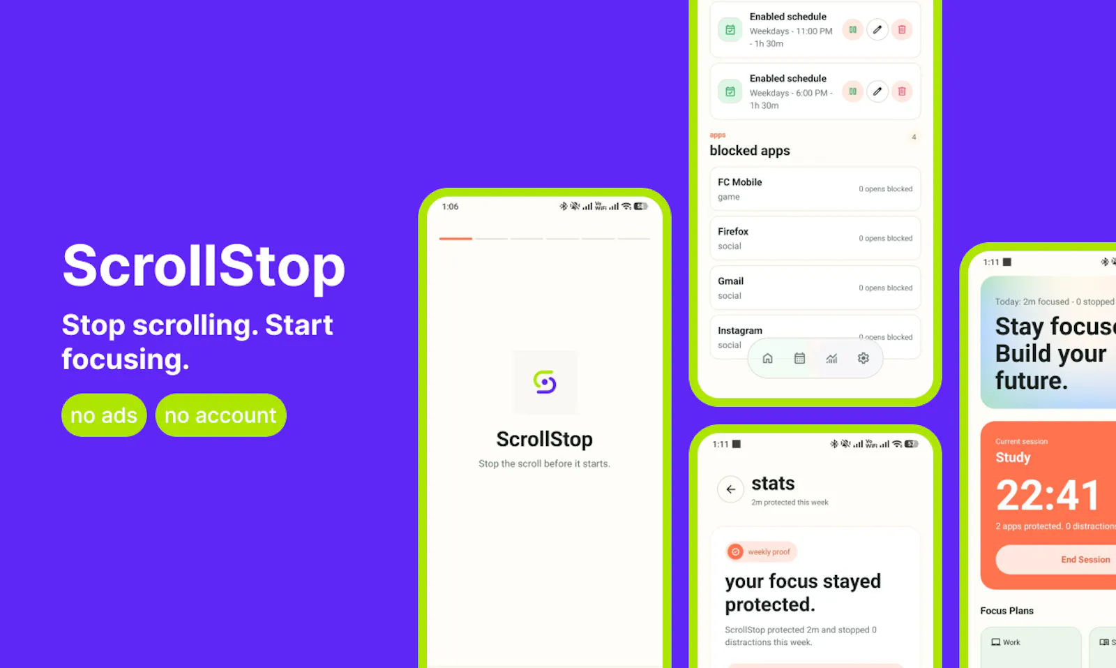 ScrollStop screenshot 1