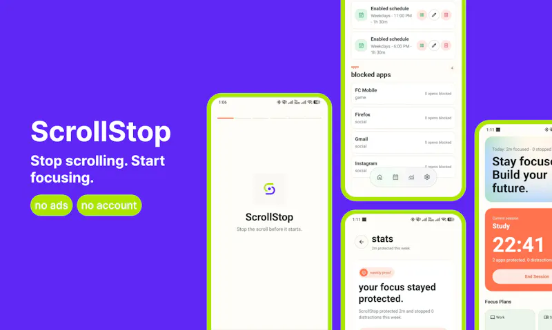 ScrollStop screenshot 1