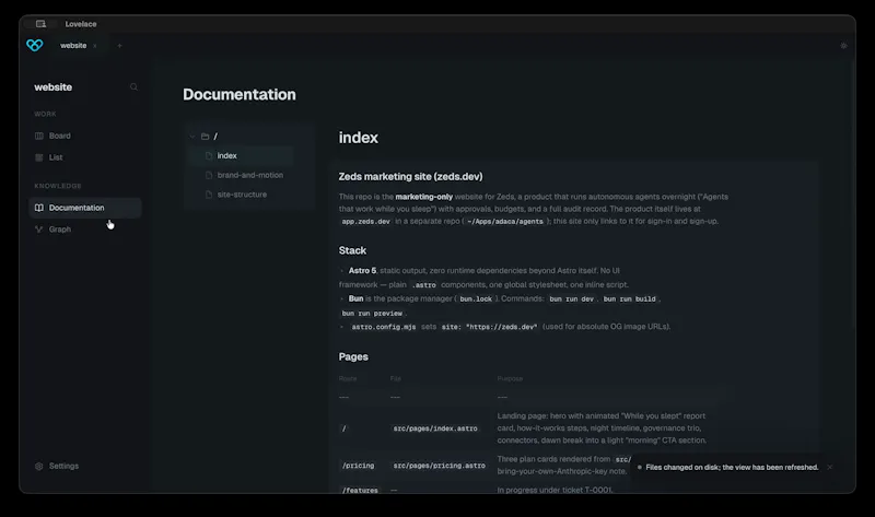 Lovelace screenshot 4