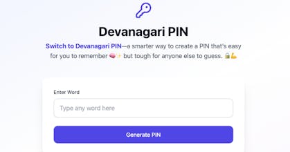 Devanagari PIN gallery image