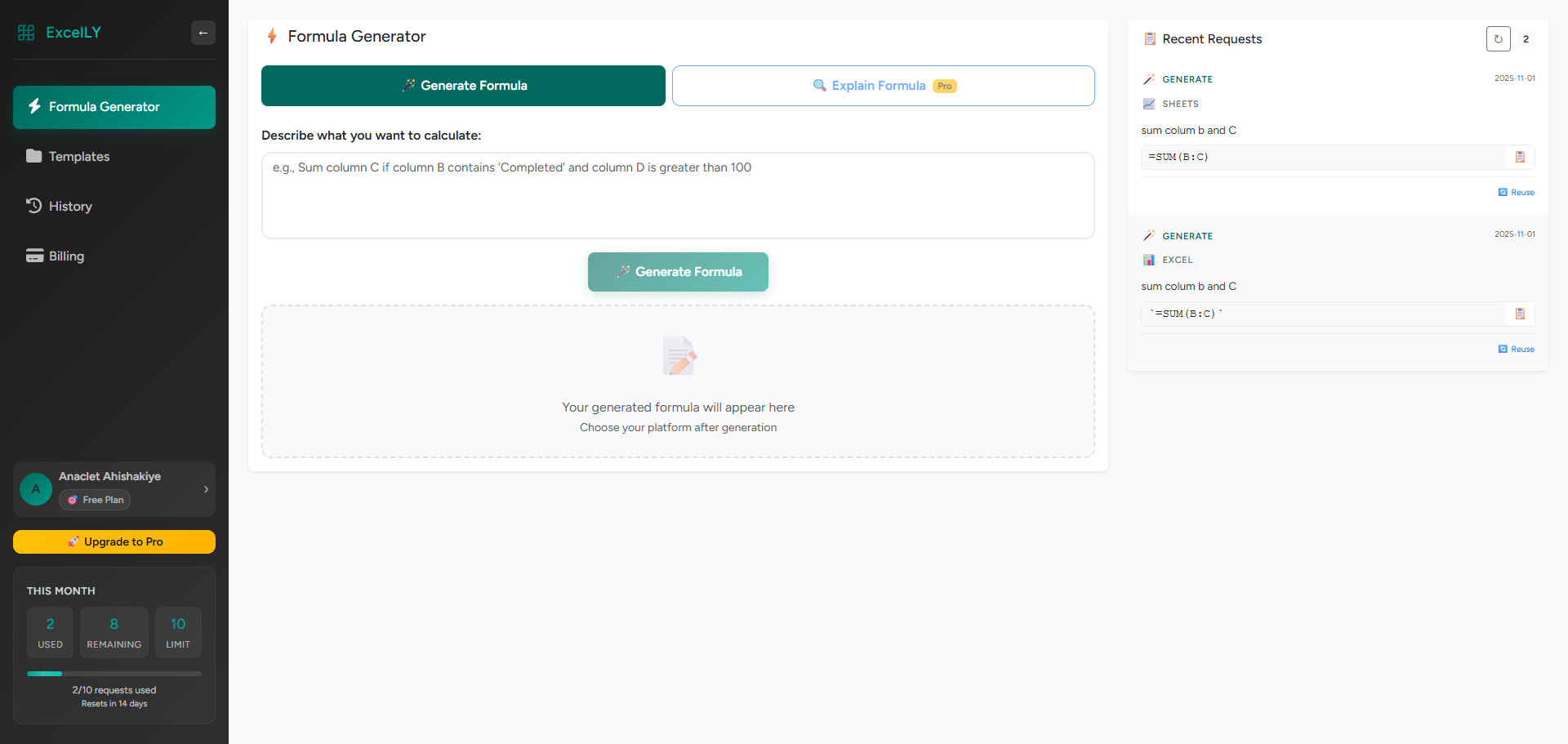 ExcelLY - Screenshot 2 preview