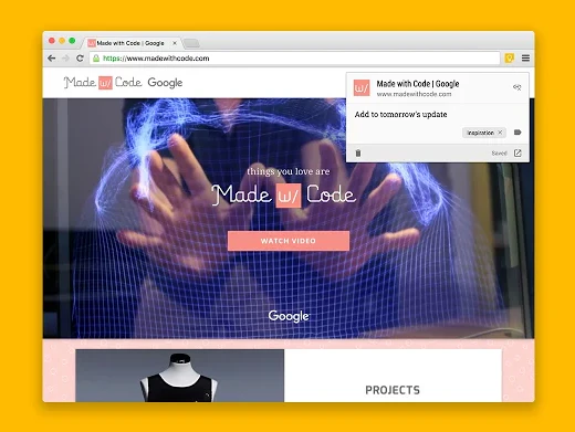 Google Keep Chrome Extension
