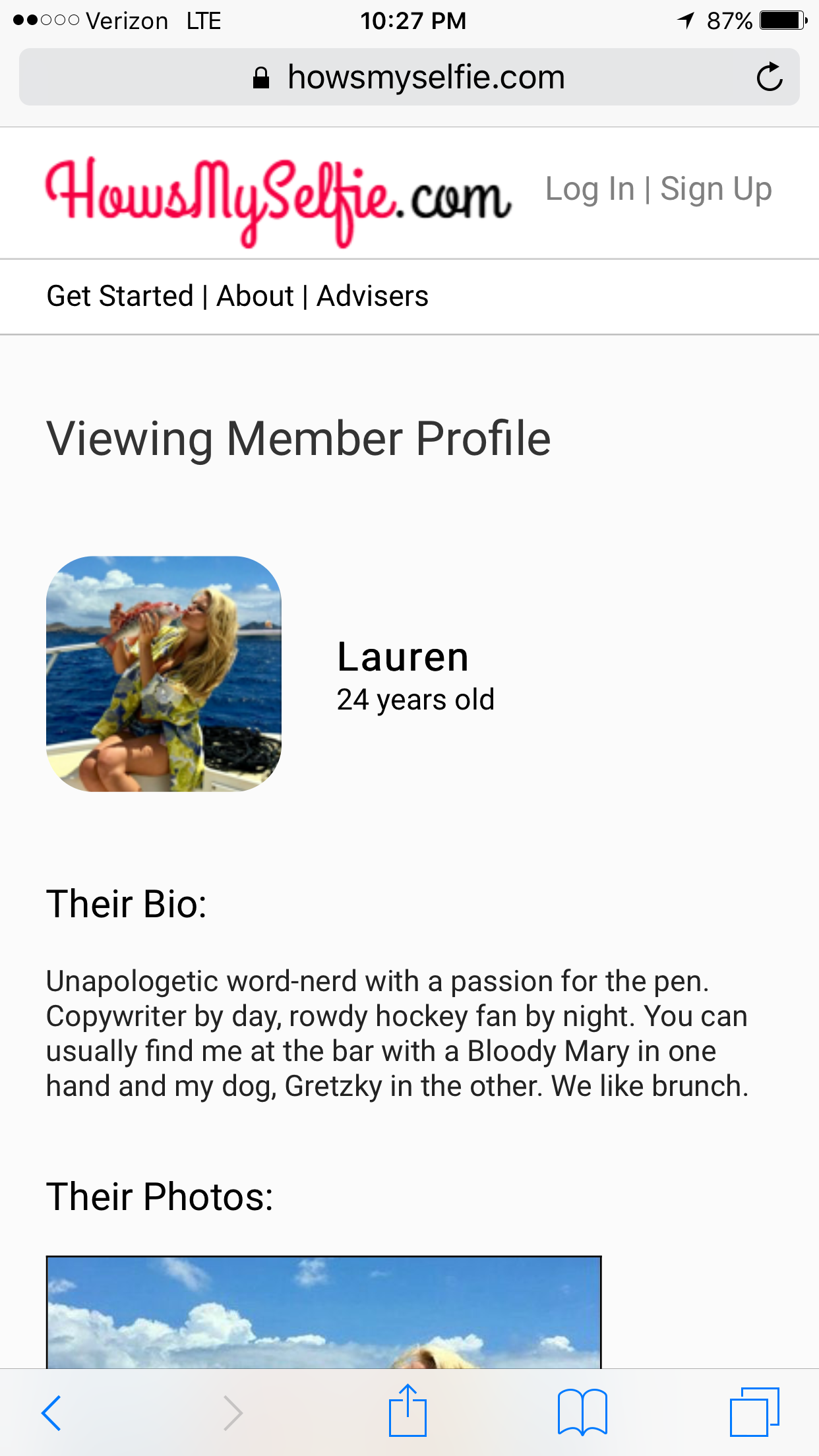 HowsMySelfie.com gallery image