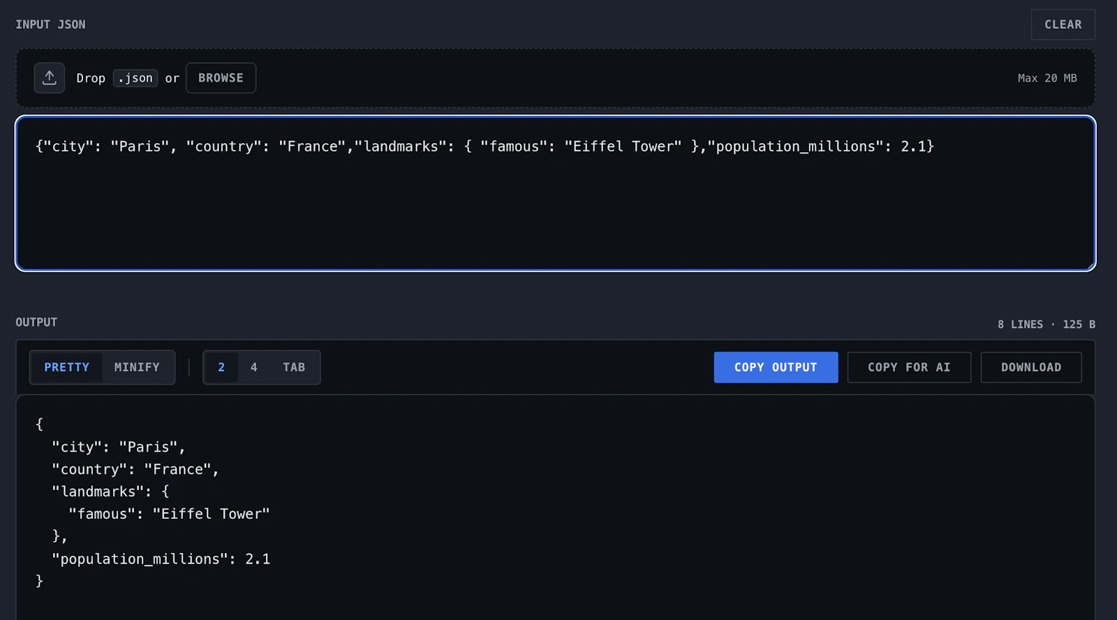JSON Ox screenshot 4