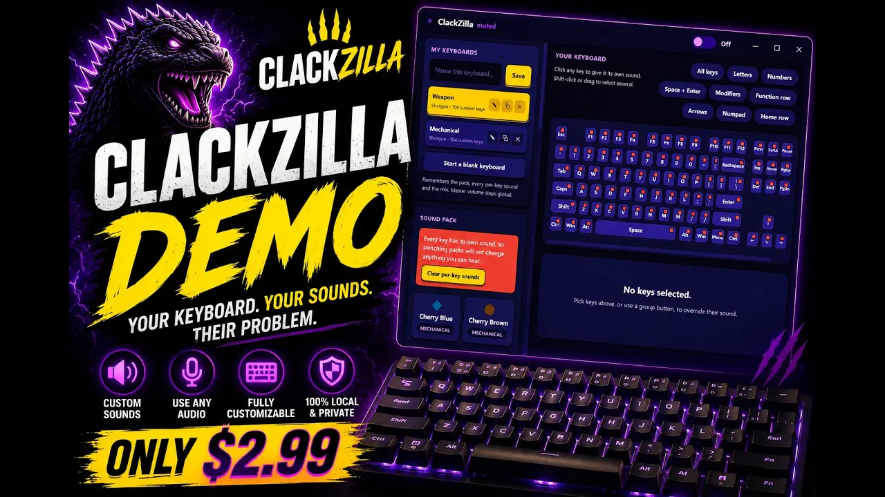 ClackZilla gallery image