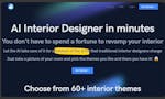 AI Interior Designer image