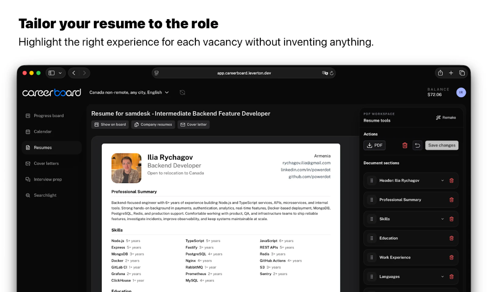 CareerBoard screenshot 3