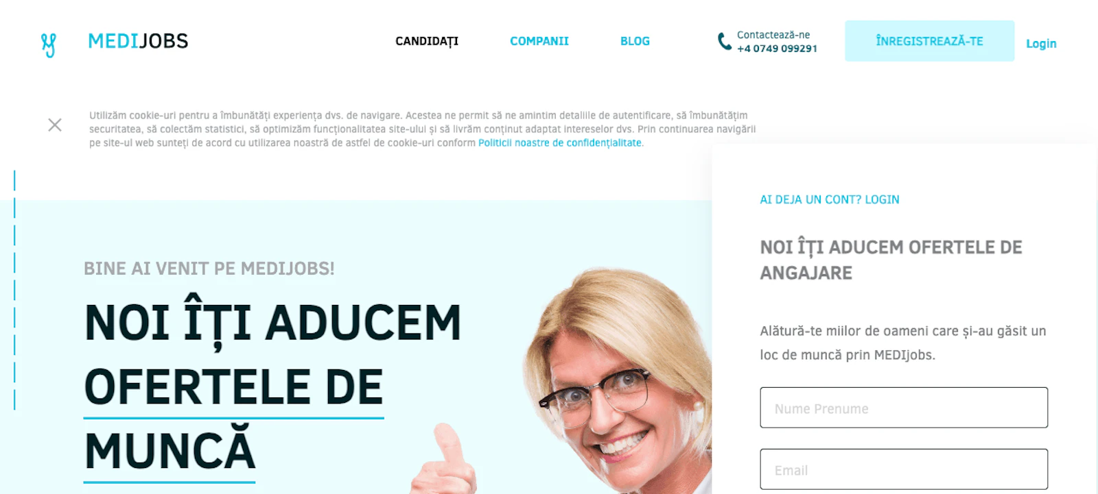 Medijobs screenshot 1