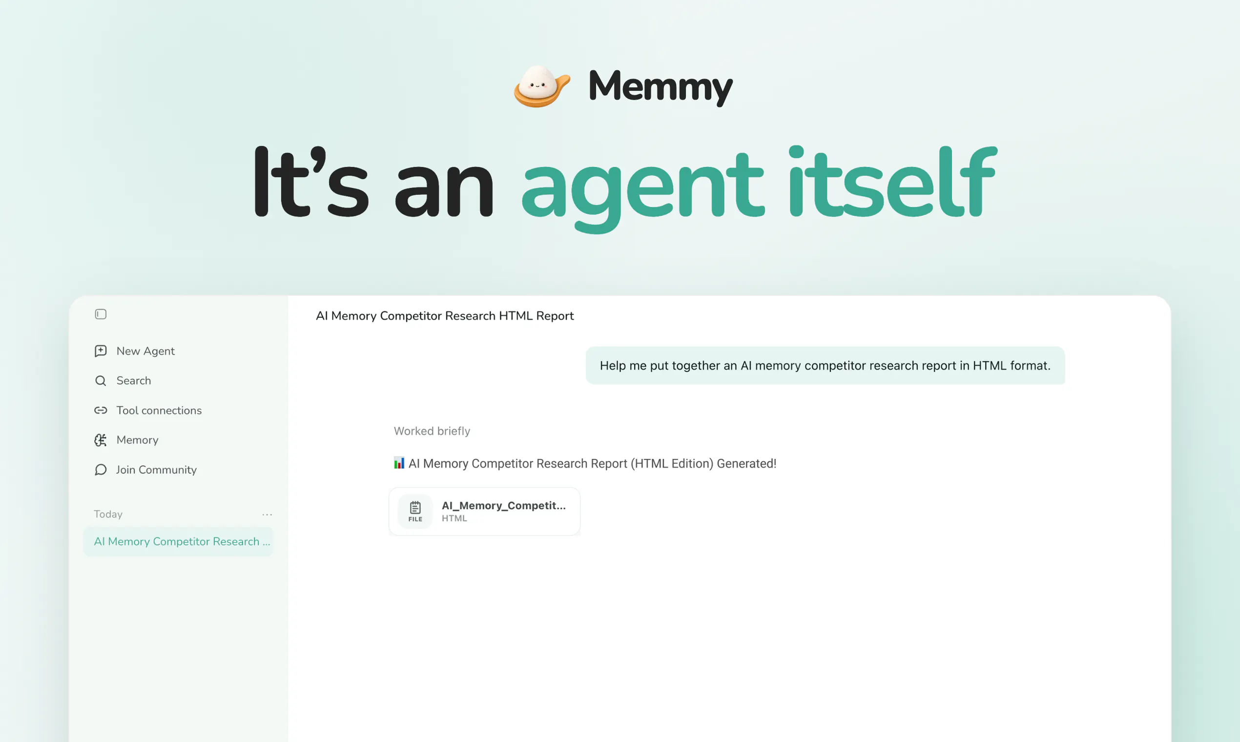Memmy Agent gallery image