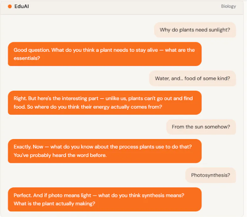 EduAI screenshot 1