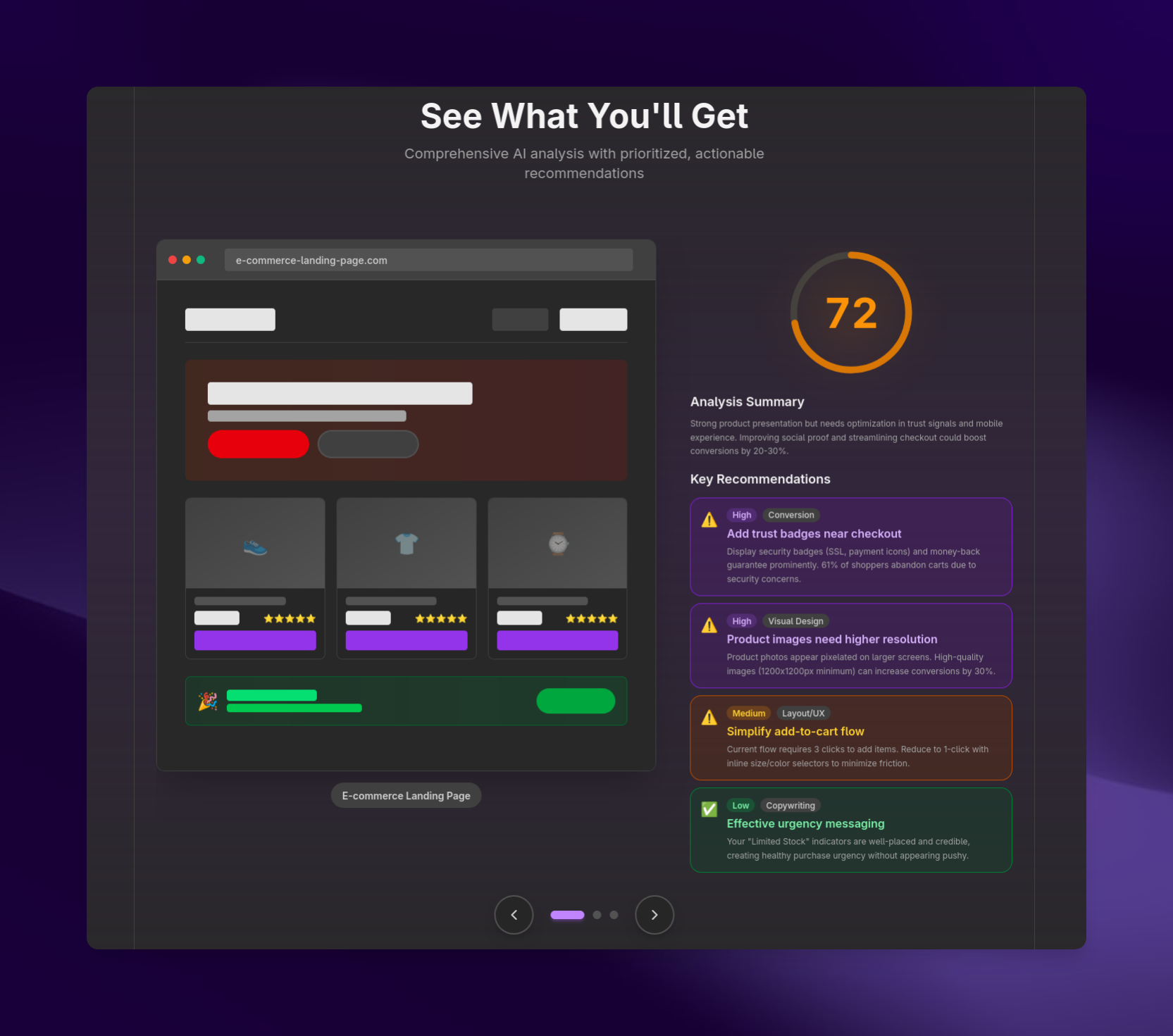 Confix - Screenshot 2 showing product features and functionality