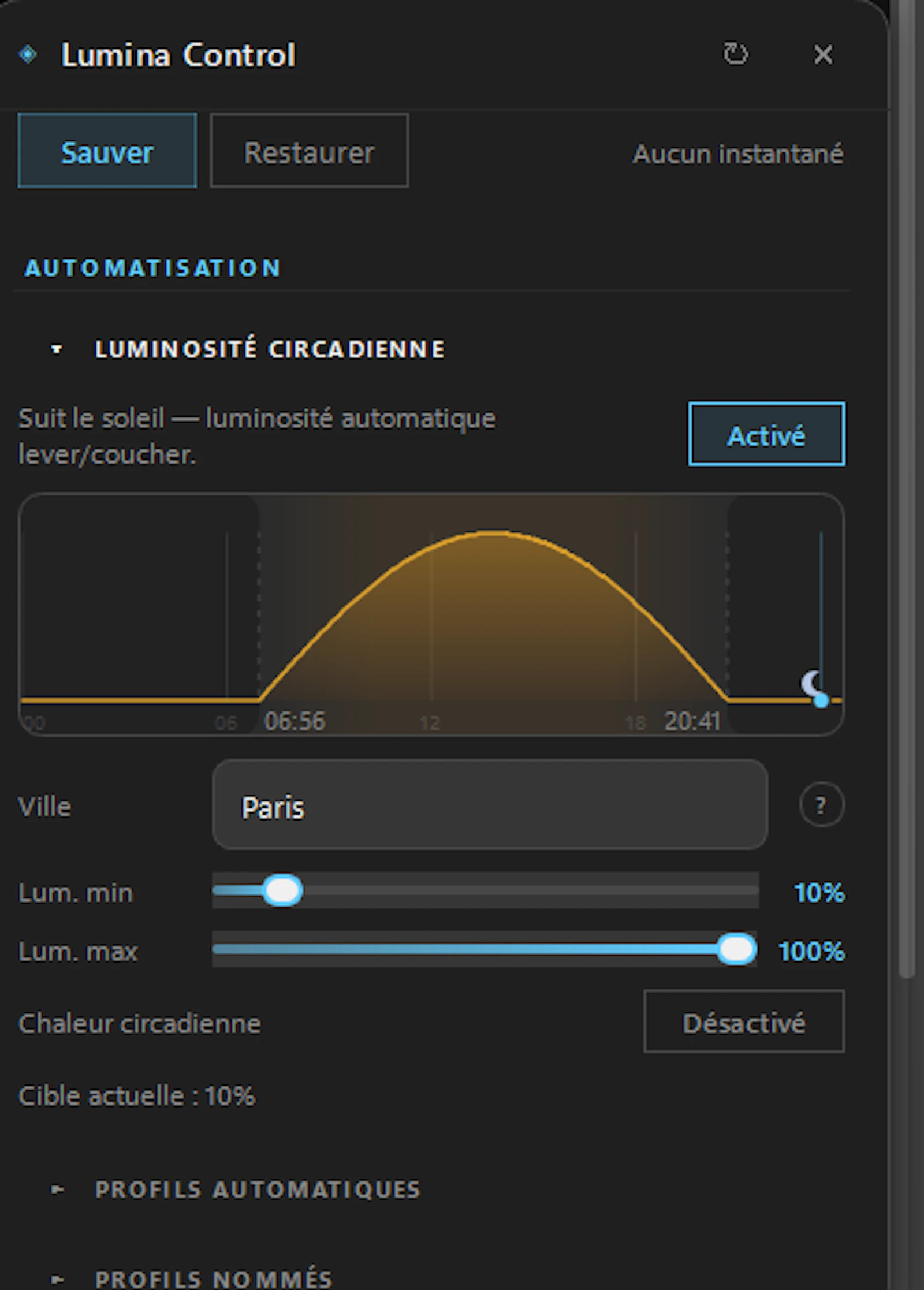 Lumina Control screenshot 2