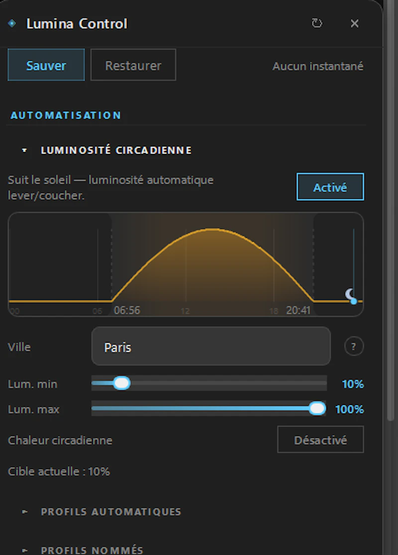 Lumina Control screenshot 2