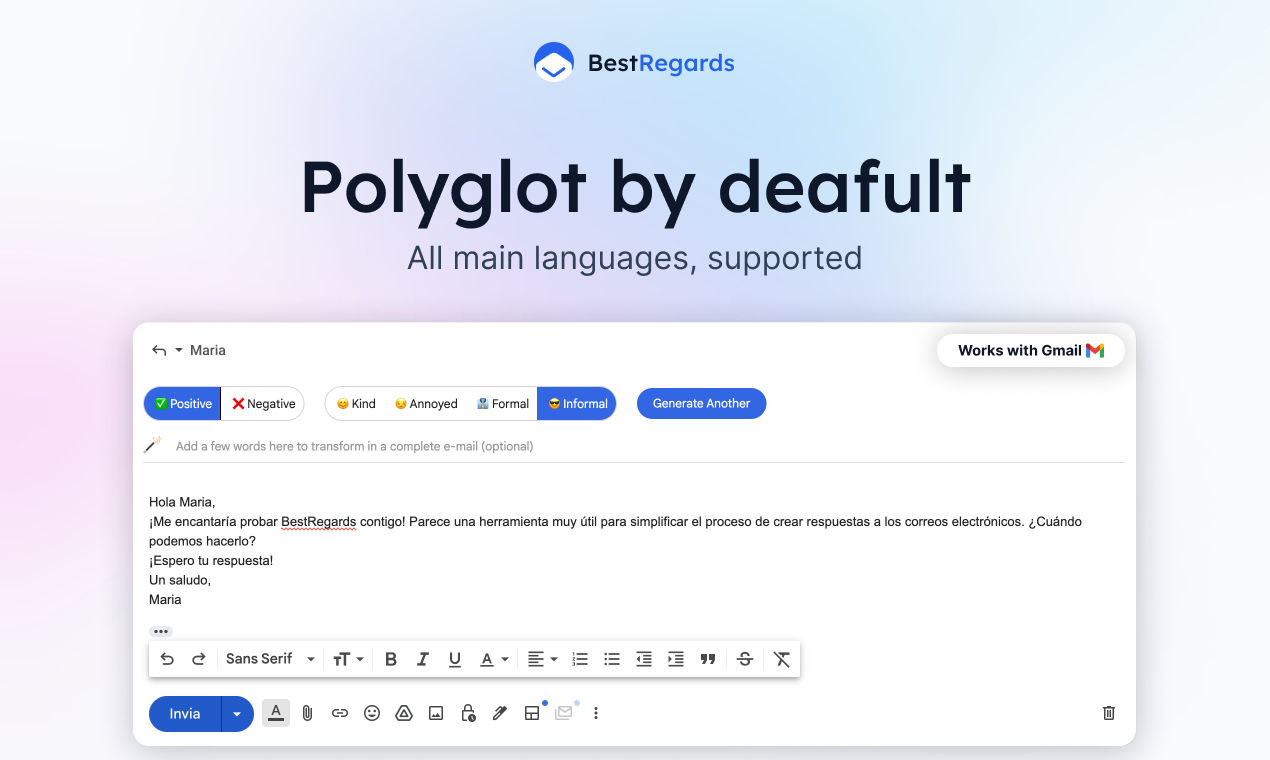 bestragards ai - ใช้ AI เพื่อตอบกลับอีเมลและข้อความเร็วขึ้น 10 เท่า media 4