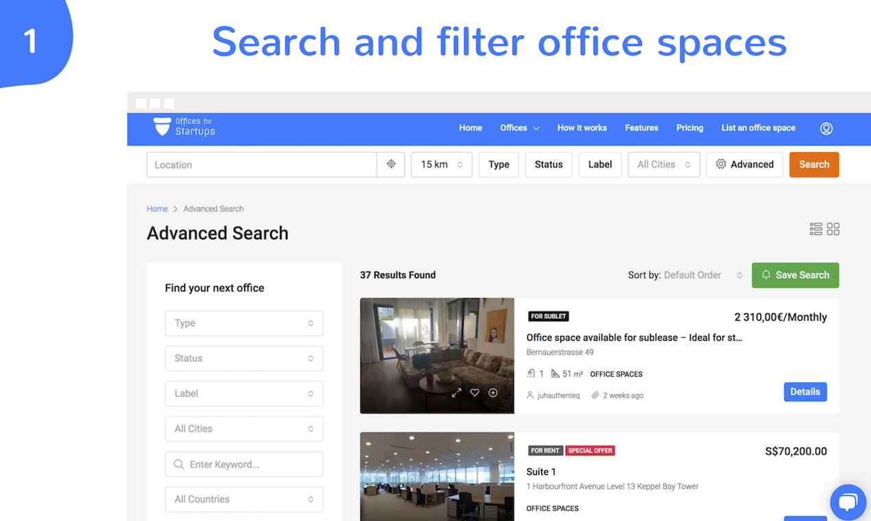 Offices for Startups gallery image