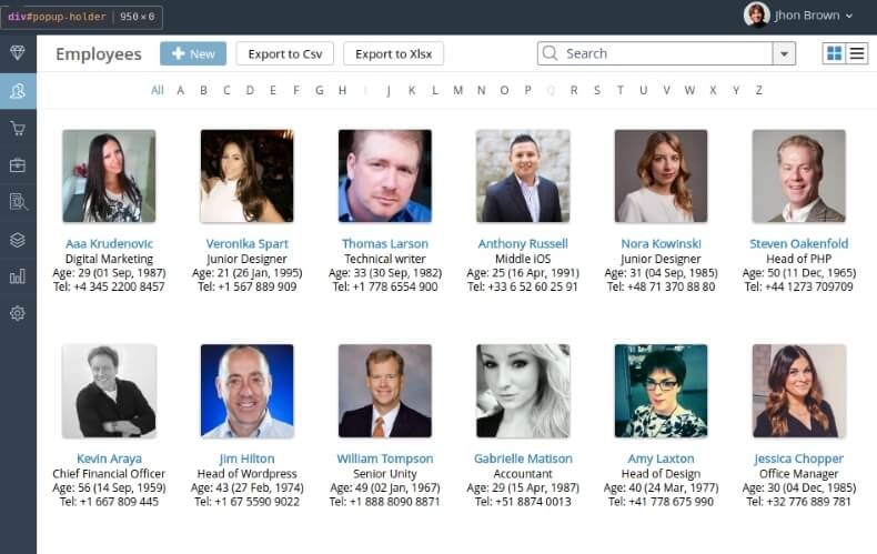 EasyERP gallery image