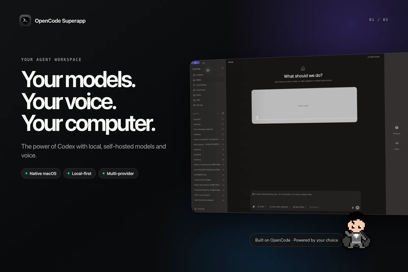 OpenCode Superapp screenshot 2