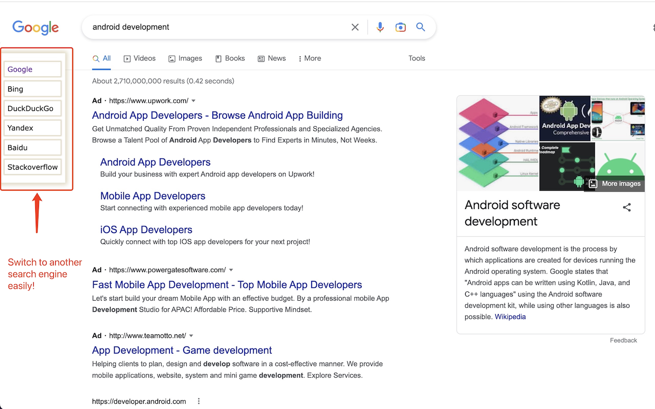Média Recherche de recherche 2