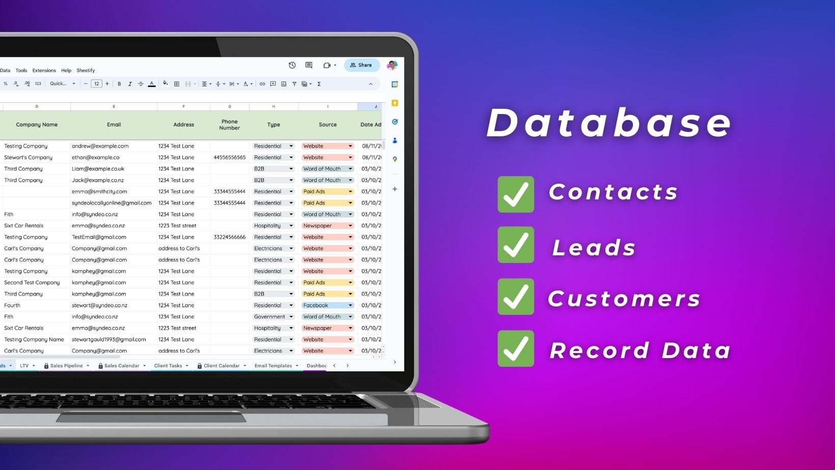 Sheetify CRM media 14