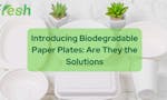 Biodegradable Paper Plates image