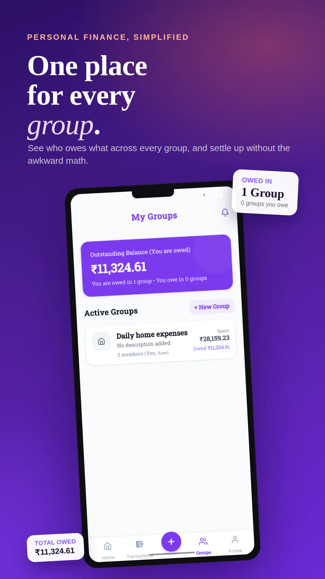 Kharcho : Smart Expense Tracker screenshot