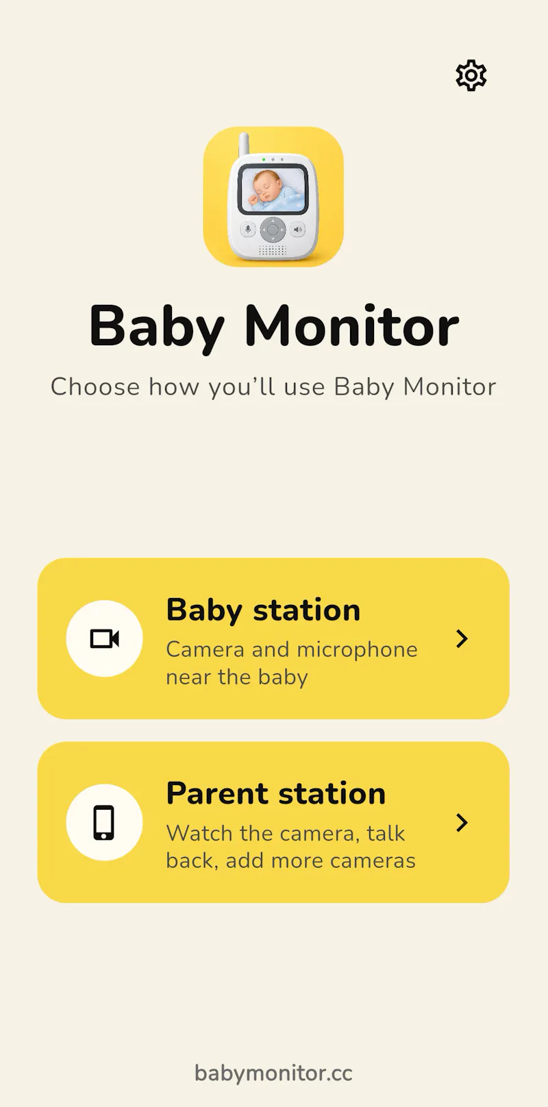 Baby Monitor — Private Video Nanny Cam screenshot 2