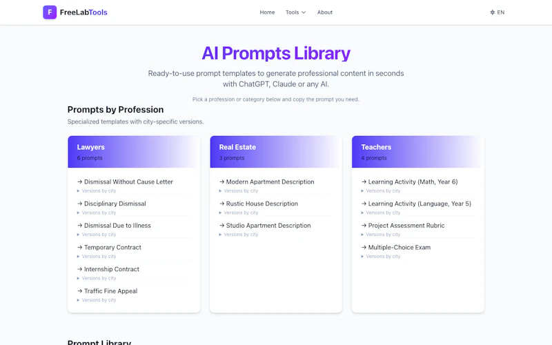 FreeLabTools — Free Browser Tools screenshot 3
